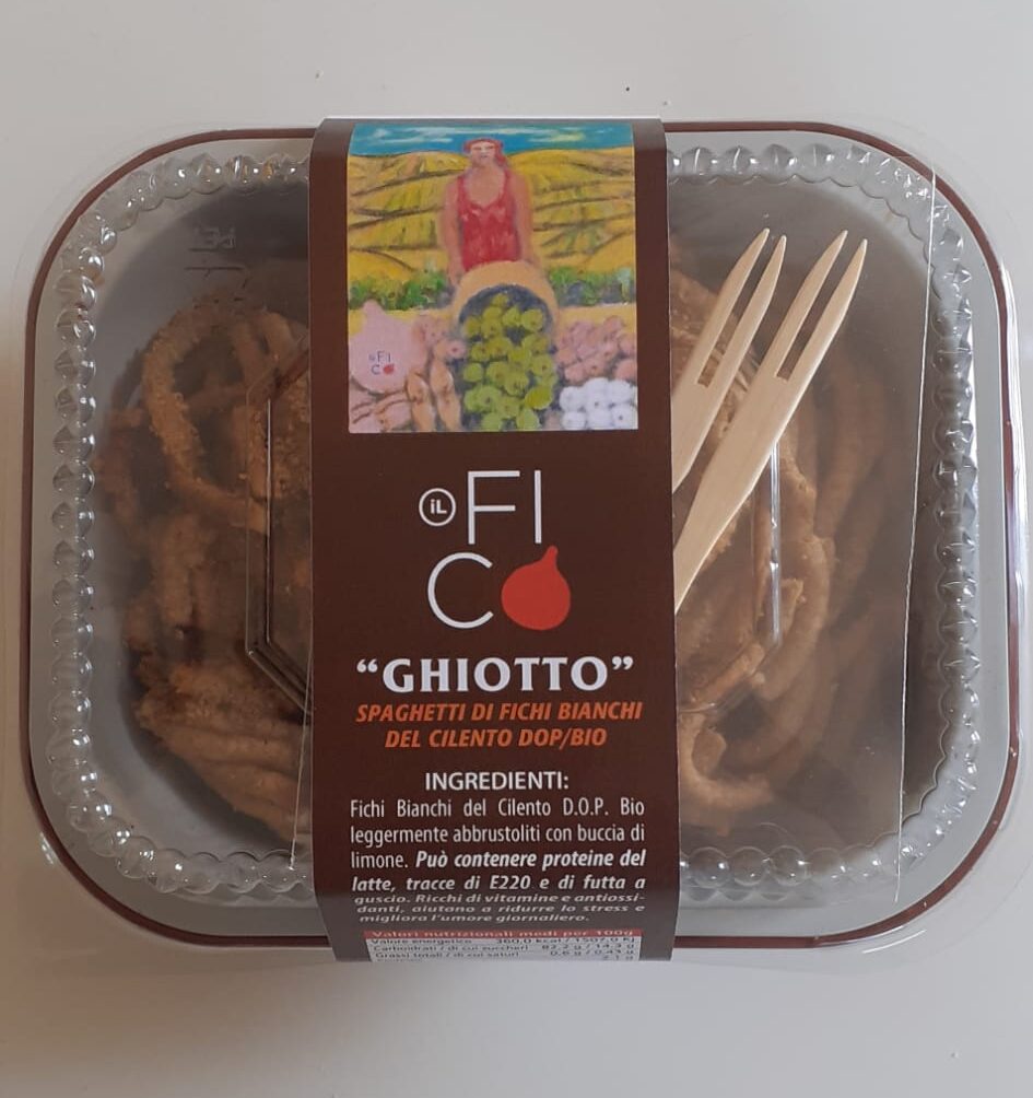 GHIOTTO – Spaghetti di Fichi Bianchi del Cilento al Limone